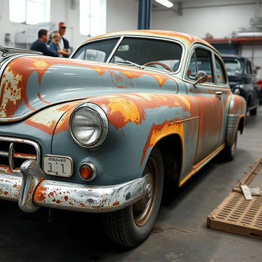 vehicle restoration process