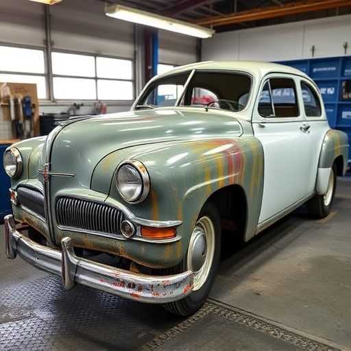 vehicle restoration process
