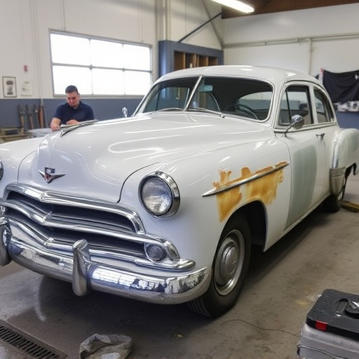 vehicle restoration process
