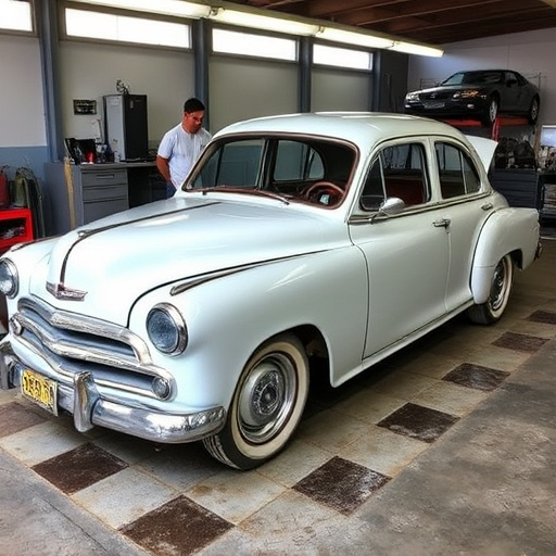 vehicle restoration process