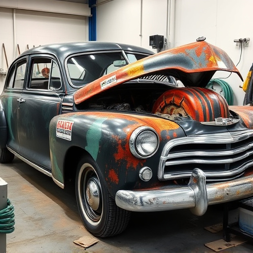 vehicle restoration process