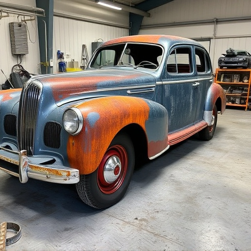 vehicle restoration process