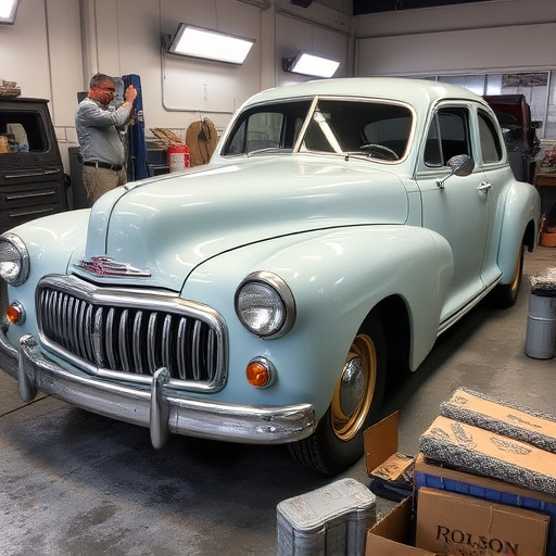 vehicle restoration process