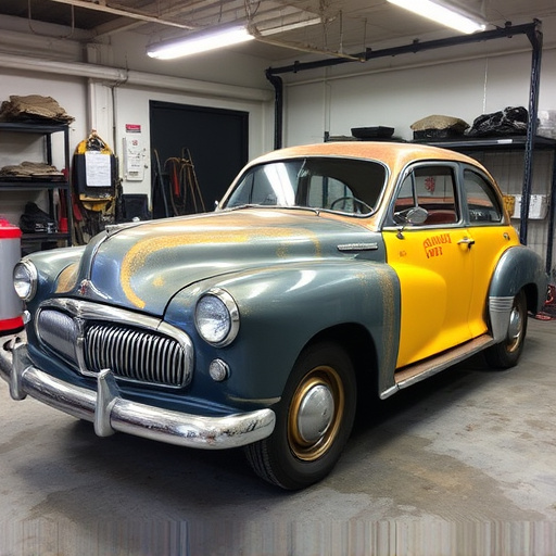 vehicle restoration process