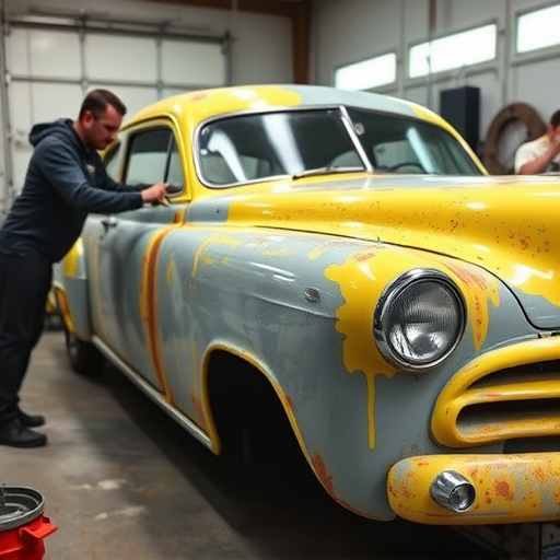 vehicle restoration process