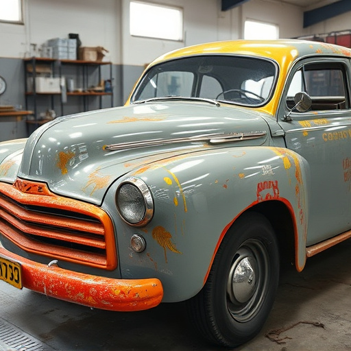vehicle restoration process
