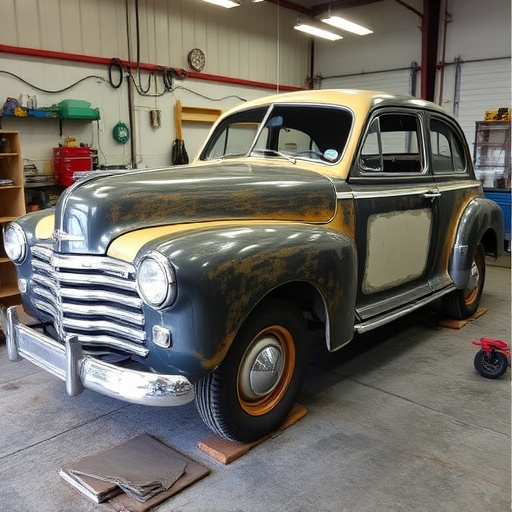 vehicle restoration process