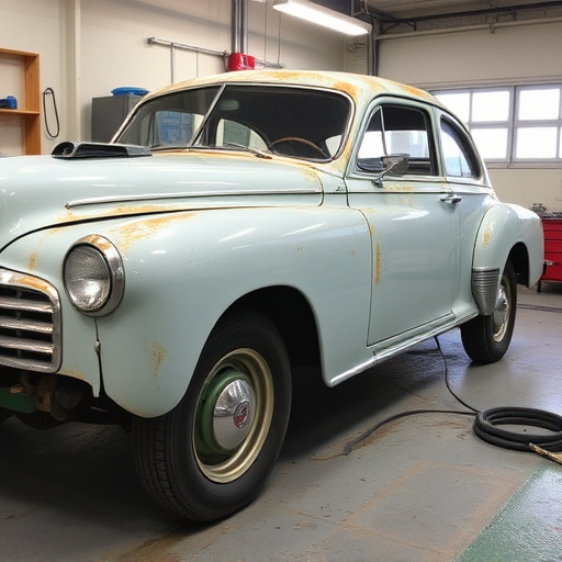 vehicle restoration process