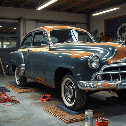 vehicle restoration process