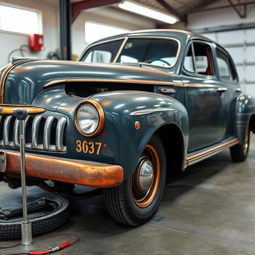 vehicle restoration process