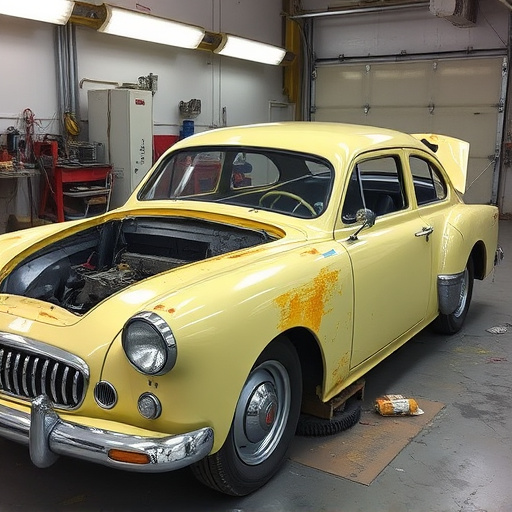 vehicle restoration process