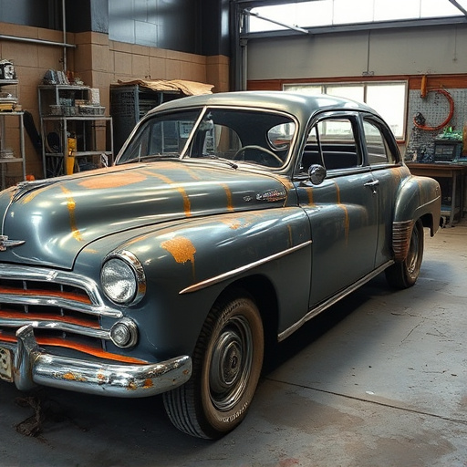vehicle restoration process