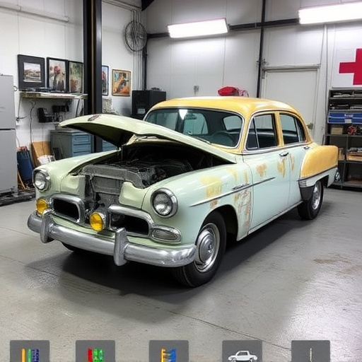 vehicle restoration process