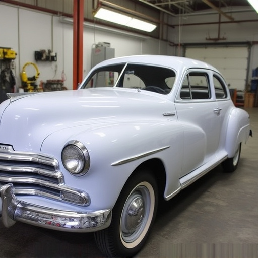 vehicle restoration process