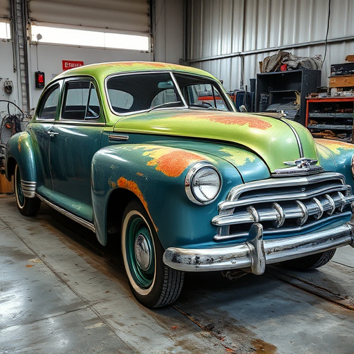 vehicle restoration process