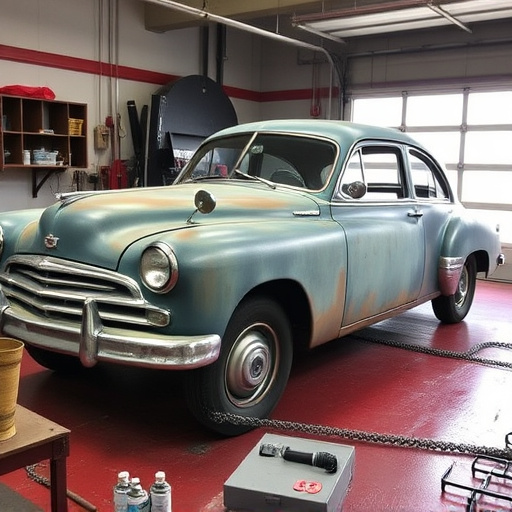 vehicle restoration process