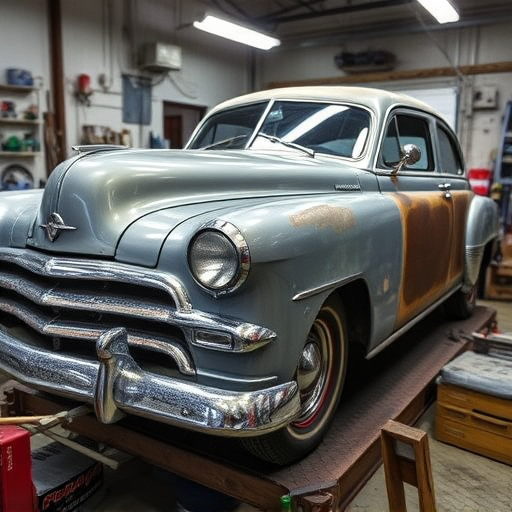 vehicle restoration process