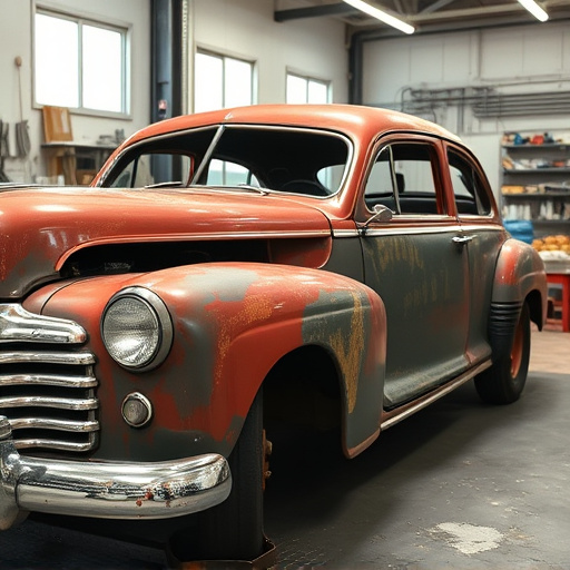 vehicle restoration process