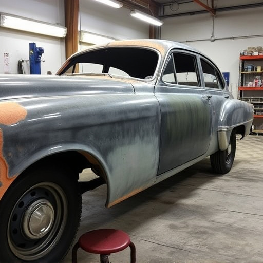 vehicle restoration process