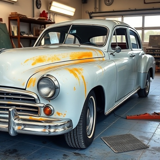 vehicle restoration process