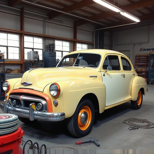 vehicle restoration process