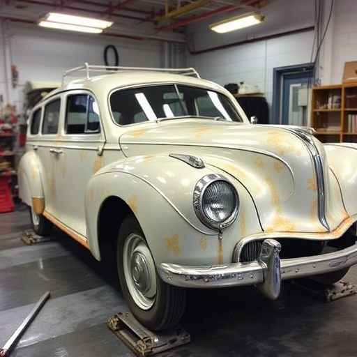 vehicle restoration process