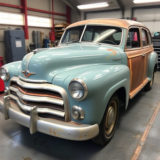 vehicle restoration process