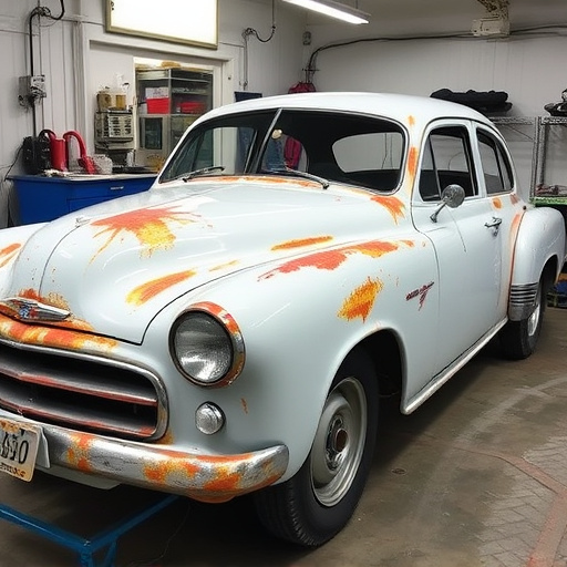 vehicle restoration process