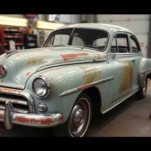 vehicle restoration process