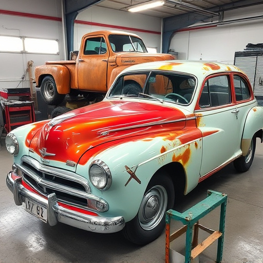 vehicle restoration process