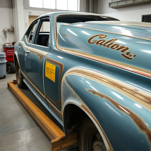 vehicle restoration process