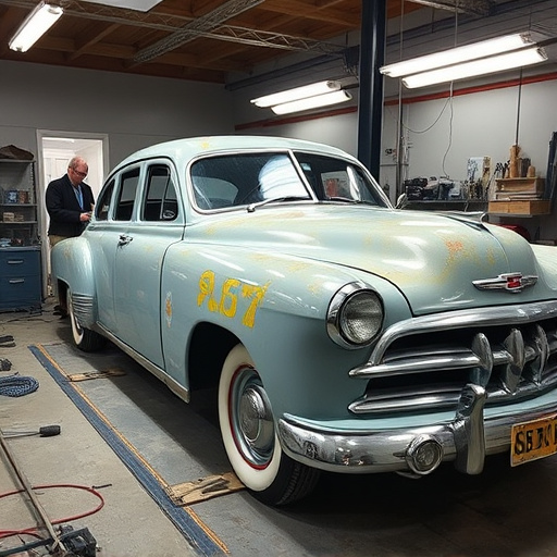 vehicle restoration process