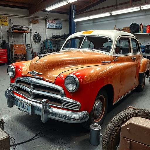 vehicle restoration process