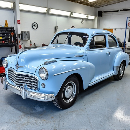 vehicle restoration process