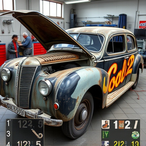 vehicle restoration process