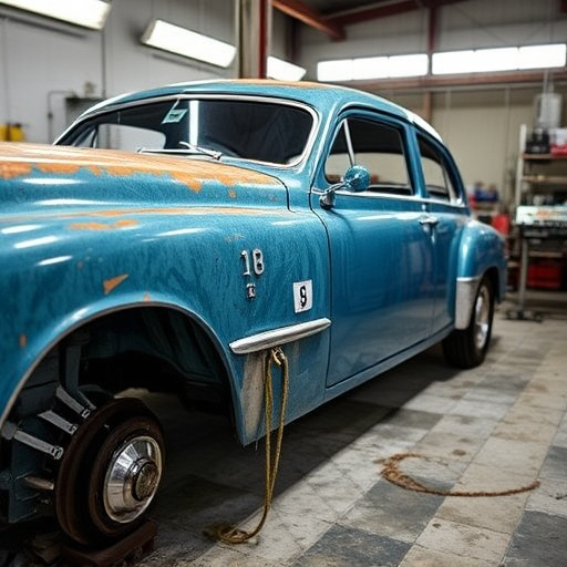 vehicle restoration process
