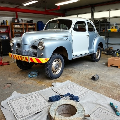 vehicle restoration process