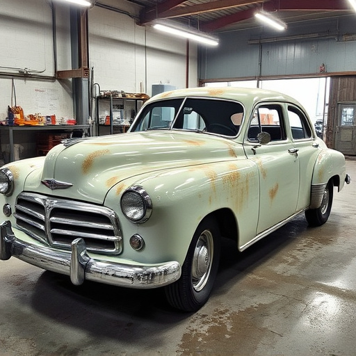 vehicle restoration process