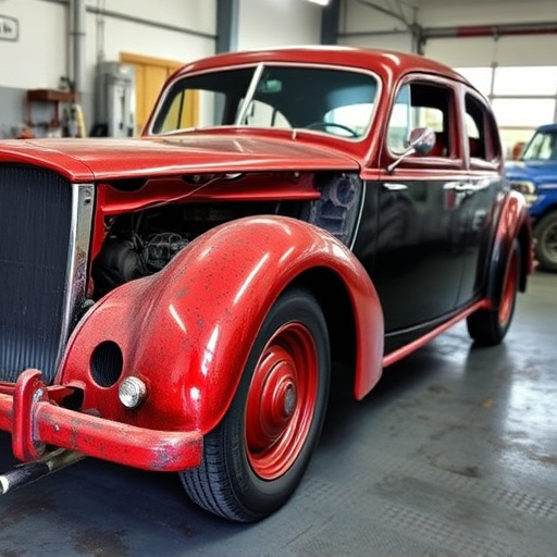 vehicle restoration process