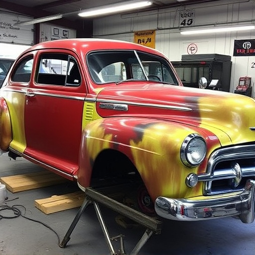 vehicle restoration process