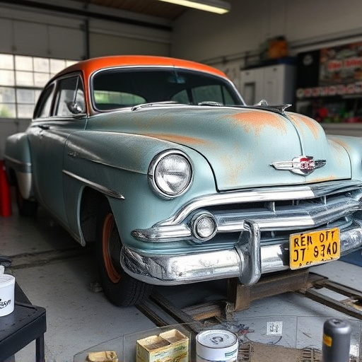 vehicle restoration process