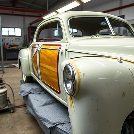 vehicle restoration process