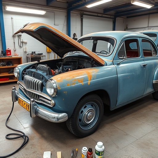 vehicle restoration process