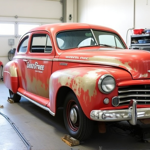 vehicle restoration process