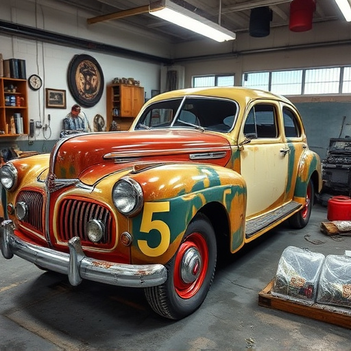 vehicle restoration process