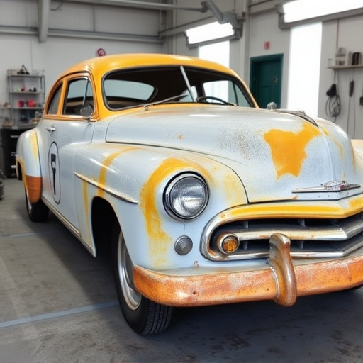 vehicle restoration process