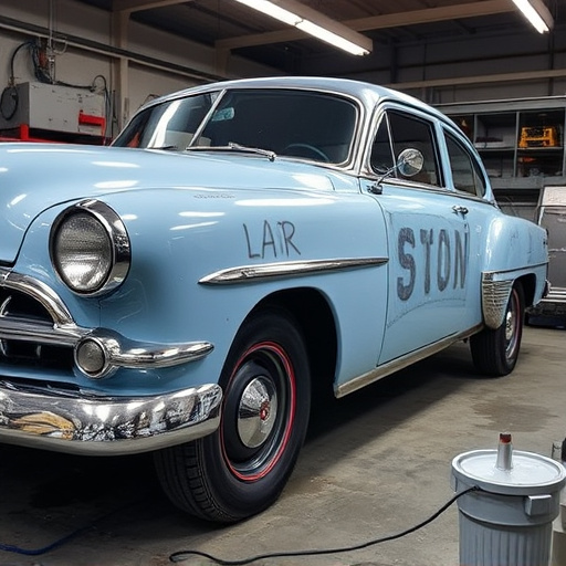 vehicle restoration process