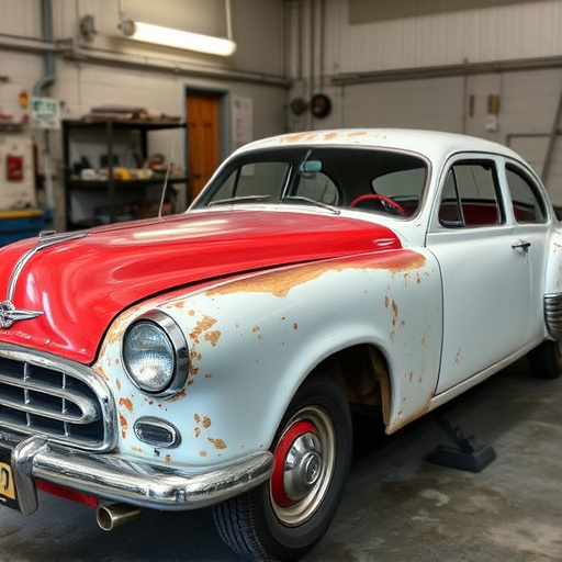vehicle restoration process