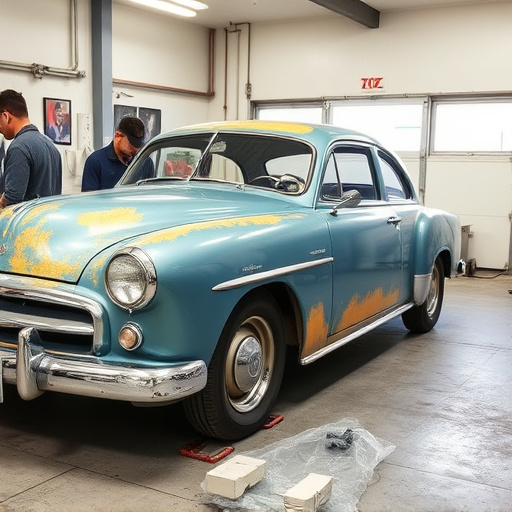 vehicle restoration process