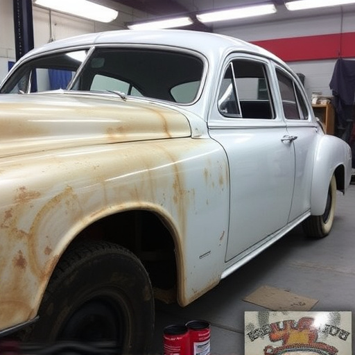 vehicle restoration process
